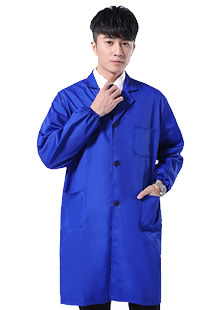 藍色大褂工作服廠家定做